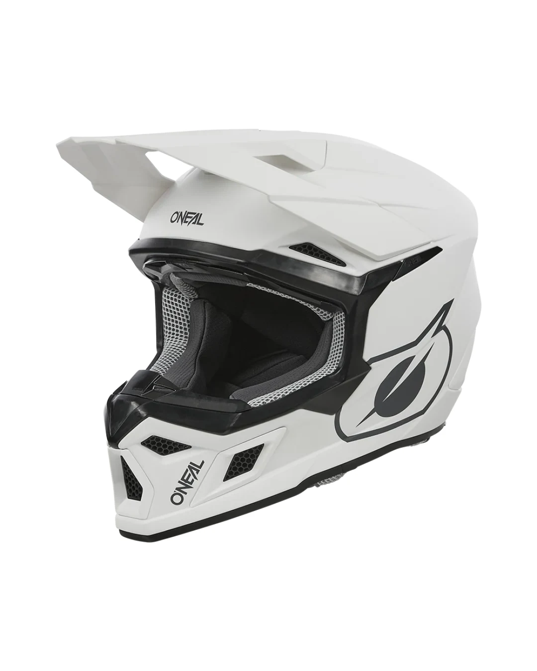 Мотокрос каска O'NEAL 3SERIES SOLID WHITE V.24