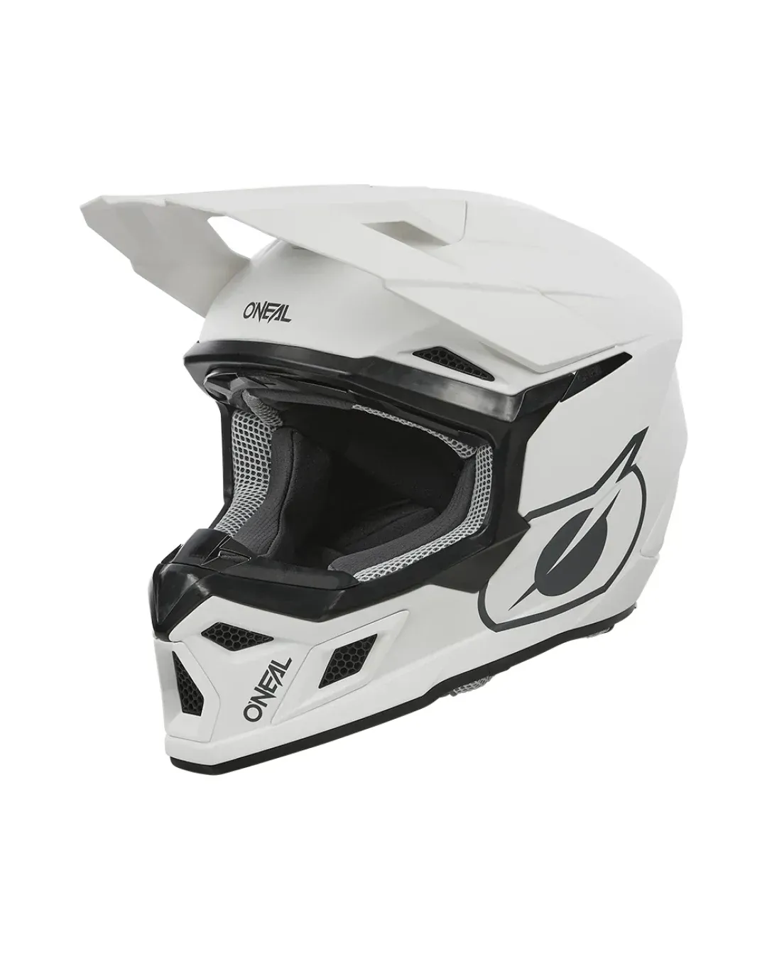 Мотокрос каска O'NEAL 3SERIES SOLID WHITE V.24