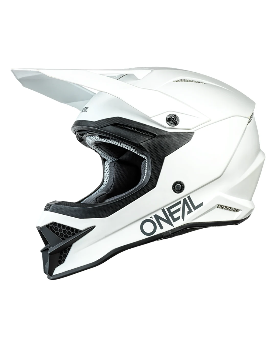 Мотокрос каска O'NEAL 3SERIES SOLID WHITE