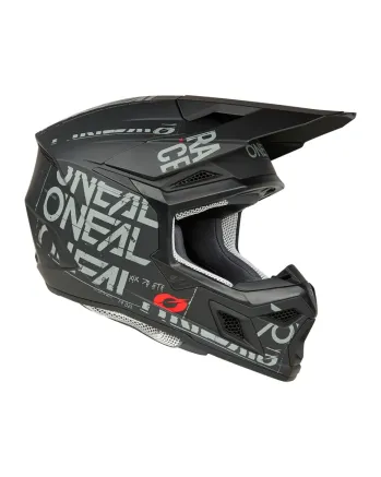 Мотокрос каска O'NEAL 3SERIES STATIC BLACK/GRAY V.25