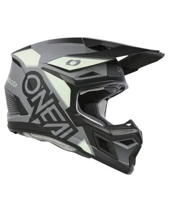 Мотокрос каска O'NEAL 3SERIES VISION BLACK/GRAY V.24