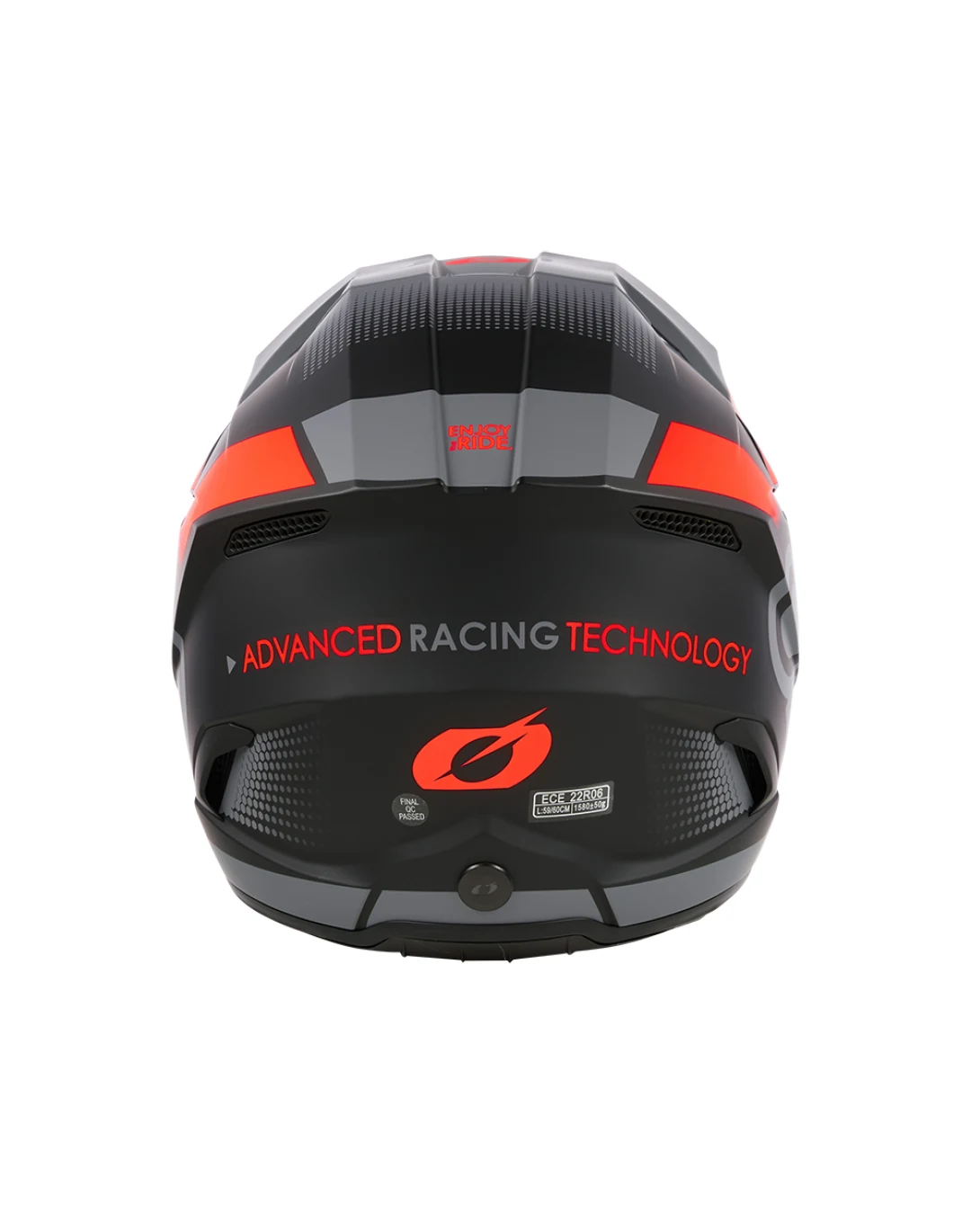 Мотокрос каска O'NEAL 3SERIES VISION BLACK/RED/GRAY V.24