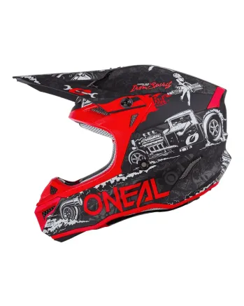 Мотокрос каска O'NEAL 5SERIES HR BLACK/RED