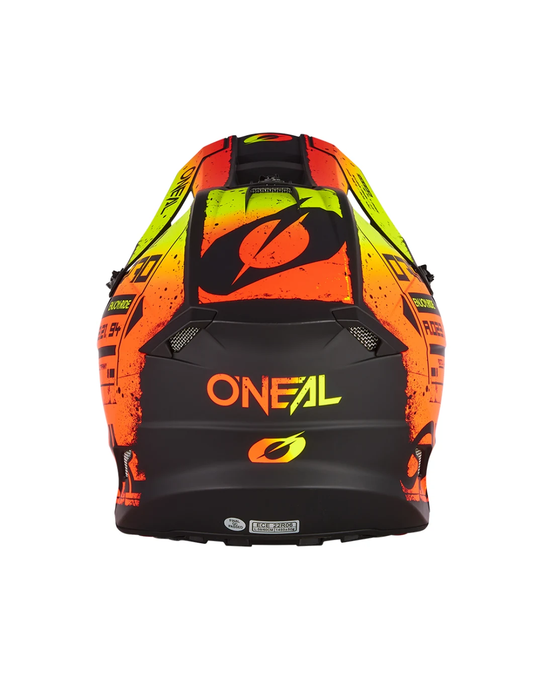 Мотокрос каска O'NEAL 5SERIES SCARZ BLACK/RED/YELLOW V.24