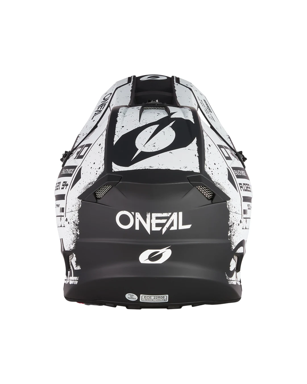 Мотокрос каска O'NEAL 5SERIES SCARZ BLACK/WHITE V.24