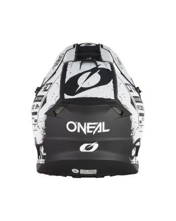 Мотокрос каска O'NEAL 5SERIES SCARZ BLACK/WHITE V.24
