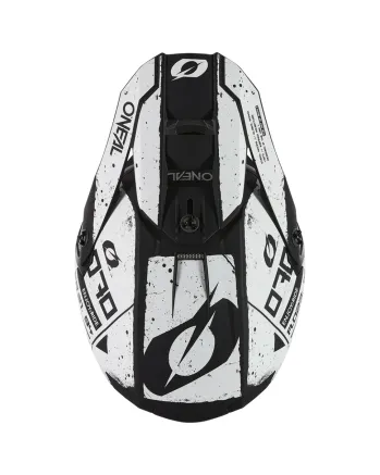 Мотокрос каска O'NEAL 5SERIES SCARZ BLACK/WHITE V.24