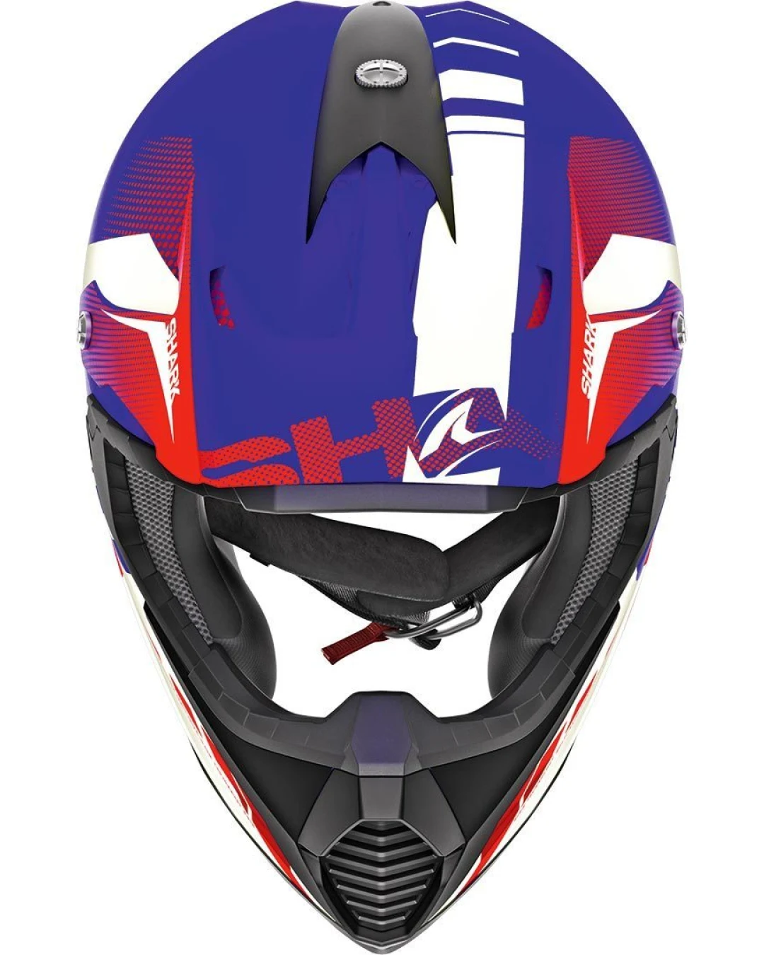 Мотокрос каска Shark Varial Anger Blue/Red/White