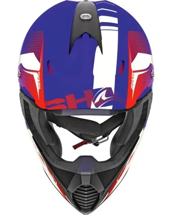 Мотокрос каска Shark Varial Anger Blue/Red/White