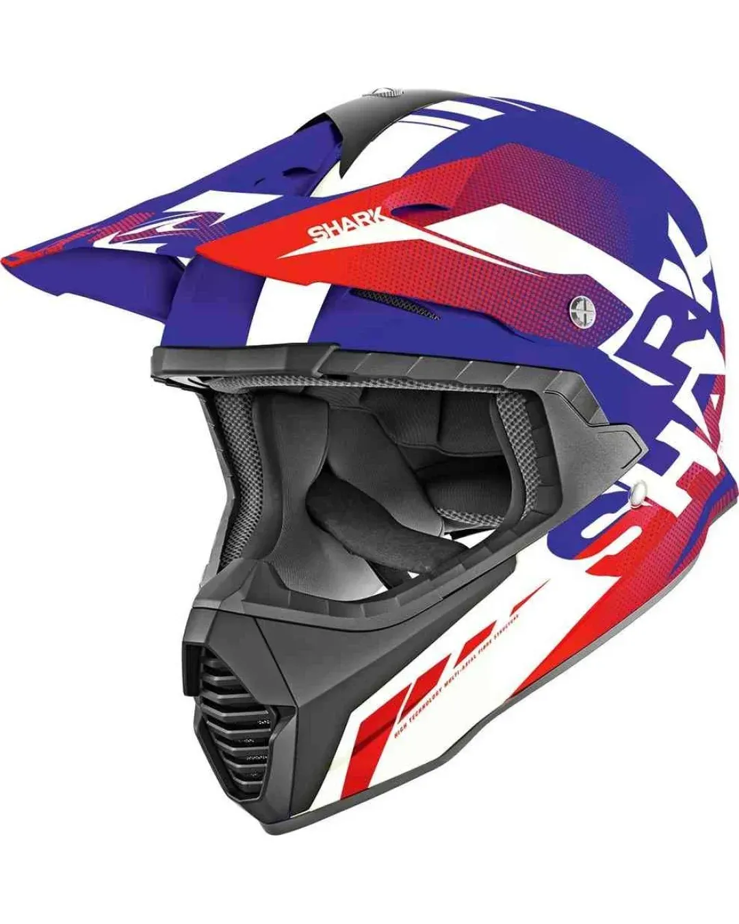 Мотокрос каска Shark Varial Anger Blue/Red/White