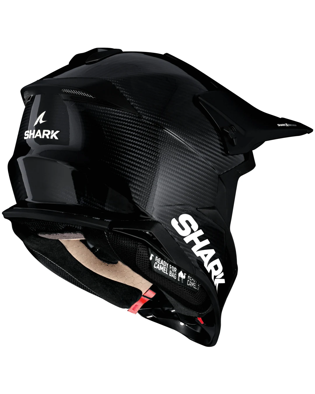 Мотокрос каска SHARK VARIAL RS CARBON SKIN WHITE