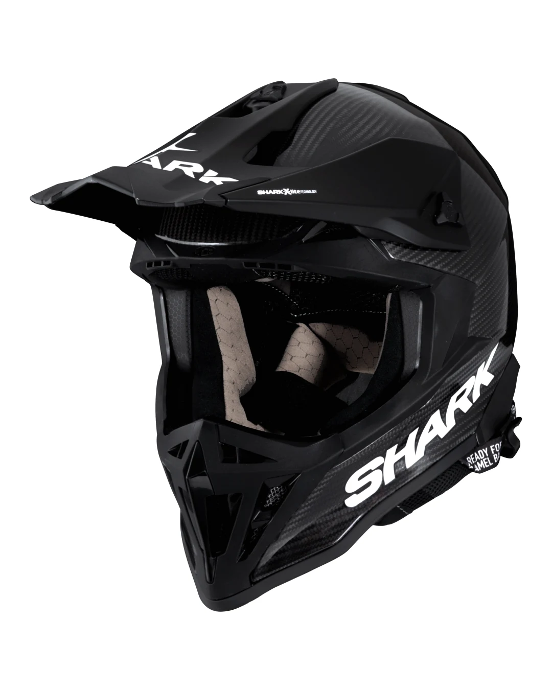 Мотокрос каска SHARK VARIAL RS CARBON SKIN WHITE