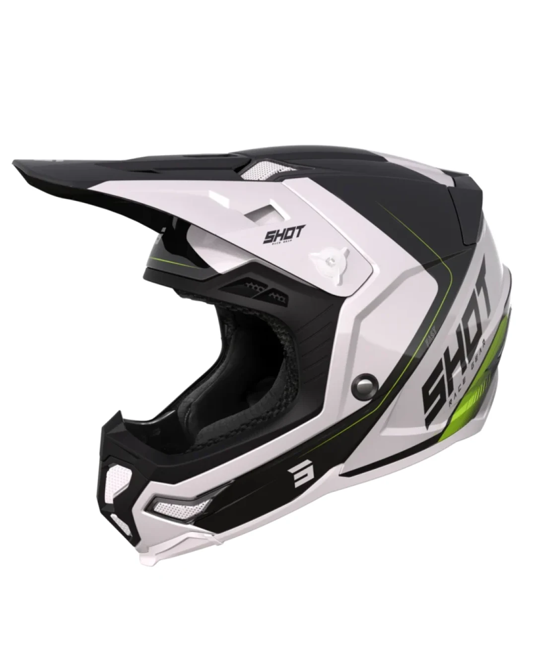 Мотокрос каска SHOT Core Fast Black Pearly