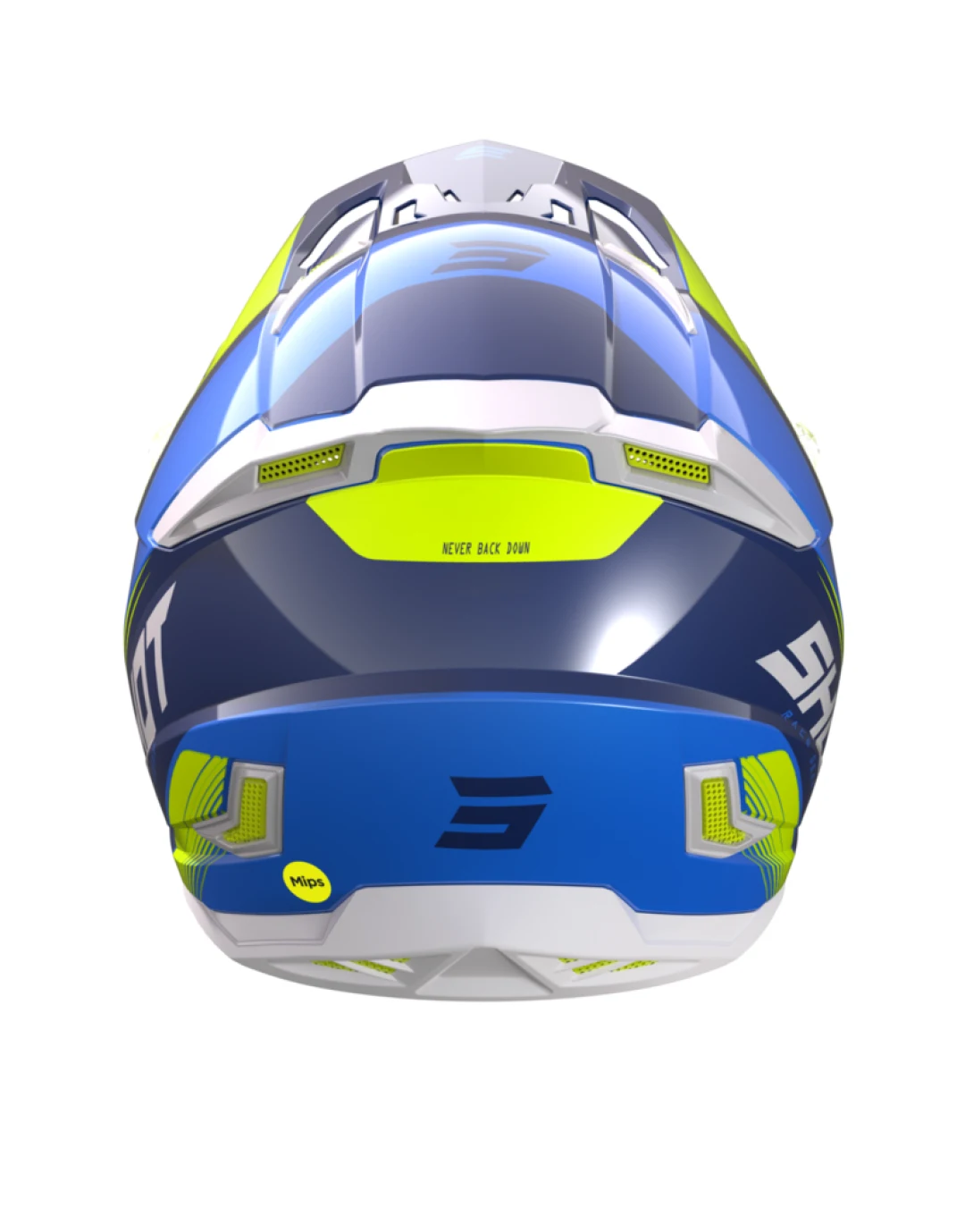 Мотокрос каска SHOT Core Fast Blue Pearly