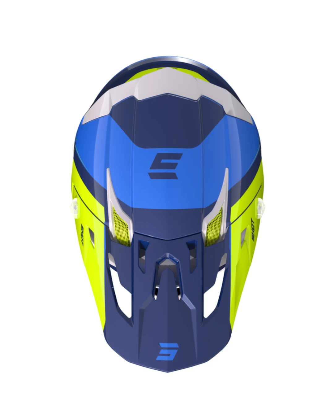 Мотокрос каска SHOT Core Fast Blue Pearly