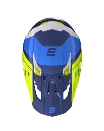 Мотокрос каска SHOT Core Fast Blue Pearly
