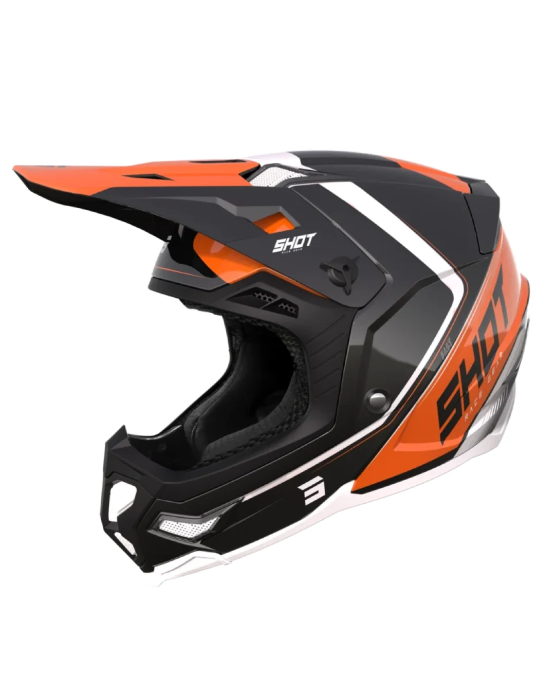 Мотокрос каска SHOT Core Fast Orange Pearly