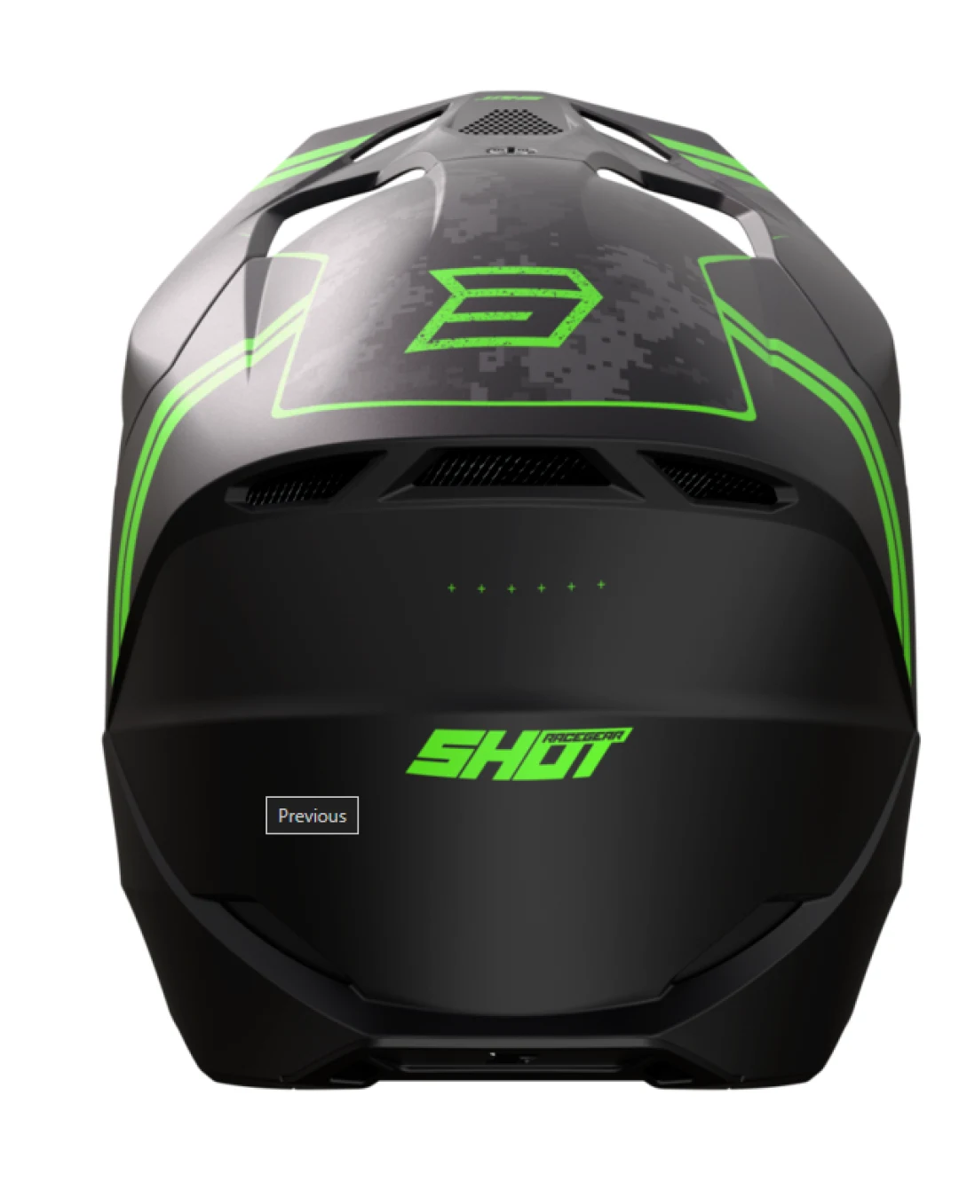 Мотокрос каска SHOT Furious Army Green Matt