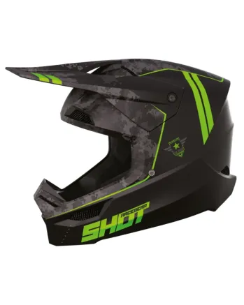 Мотокрос каска SHOT Furious Army Green Matt