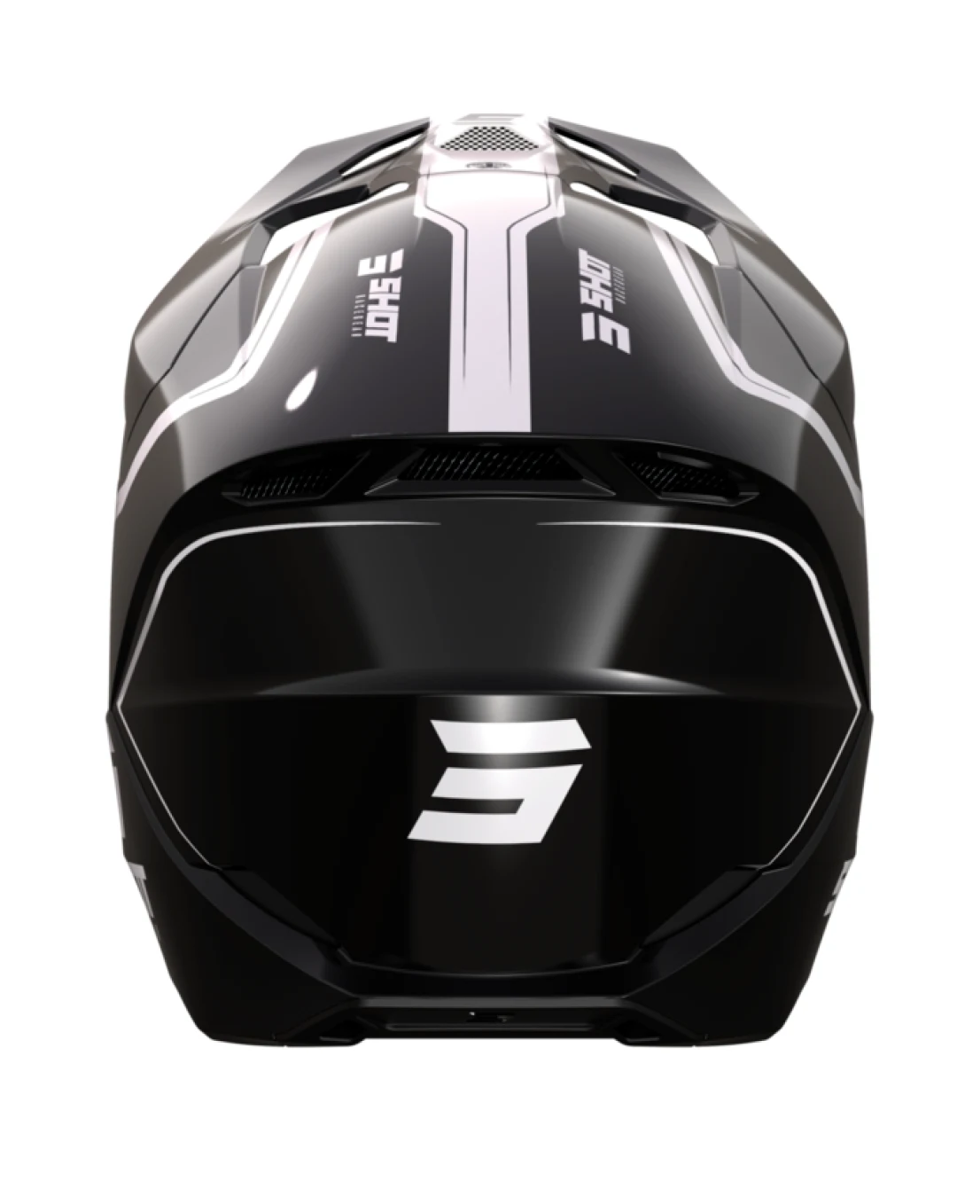 Мотокрос каска SHOT Furious Reflex Black Glossy