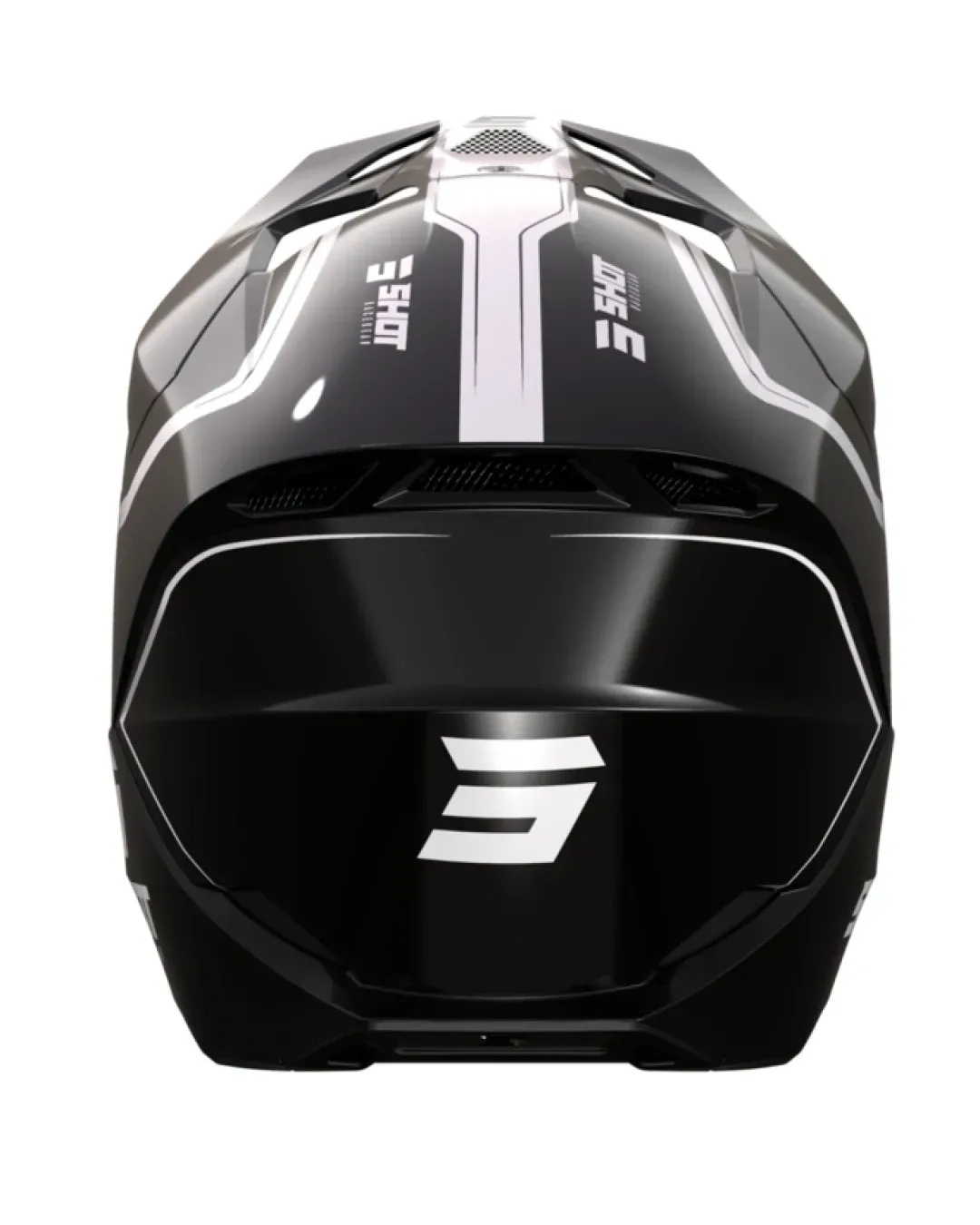 Мотокрос каска SHOT Furious Reflex Black Glossy