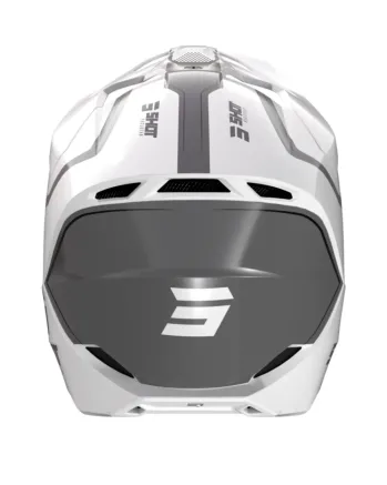 Мотокрос каска SHOT Furious Reflex White Glossy