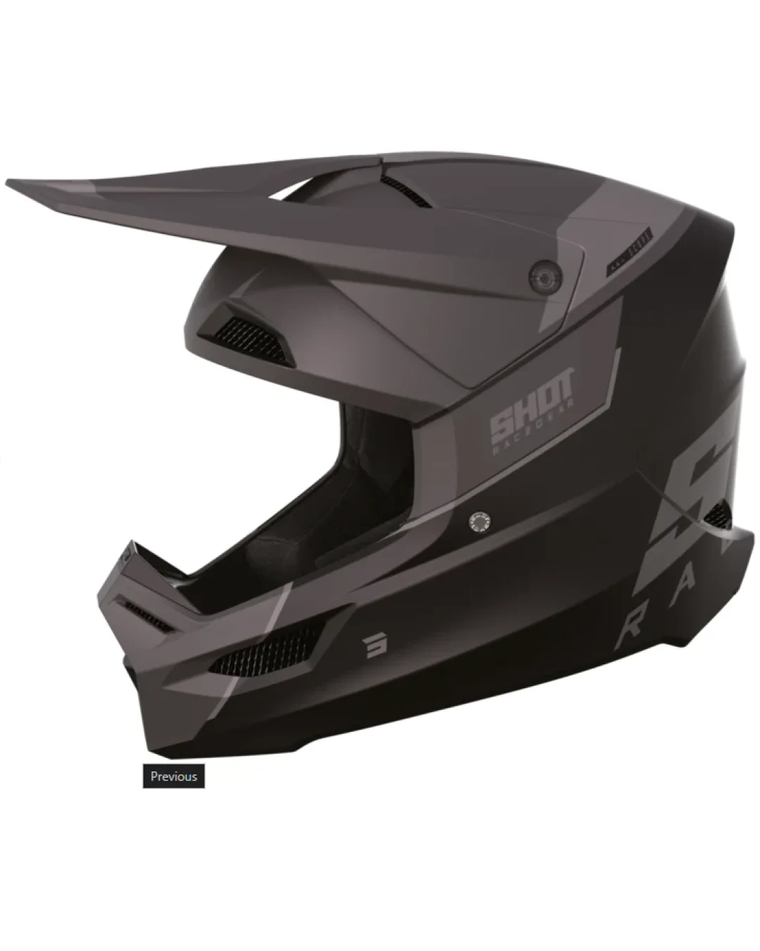 Мотокрос каска SHOT Furious Scope Grey Matt