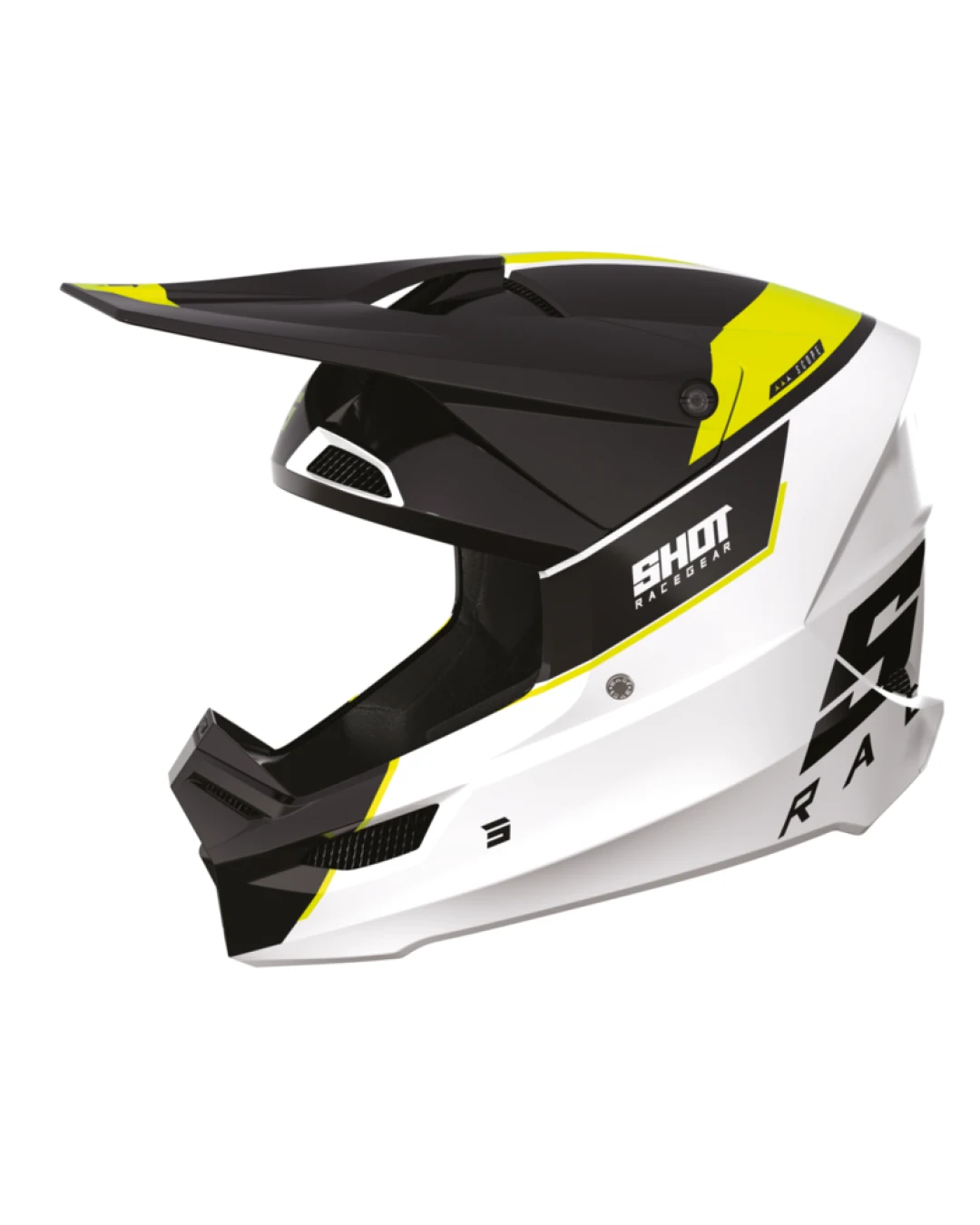 Мотокрос каска SHOT Furious Scope Neon Yellow Glossy