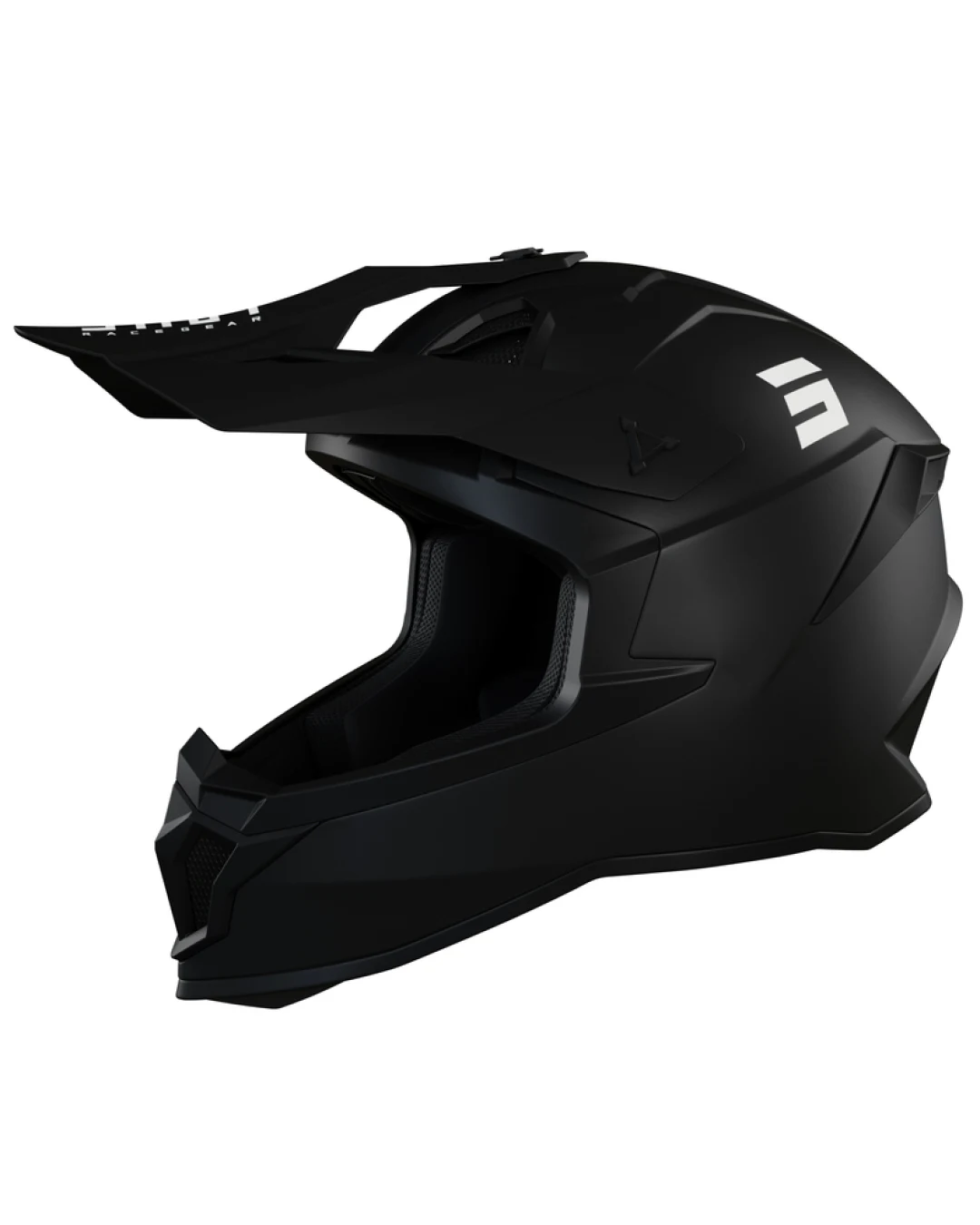 Мотокрос каска SHOT Lite Solid Black Matt 2.0