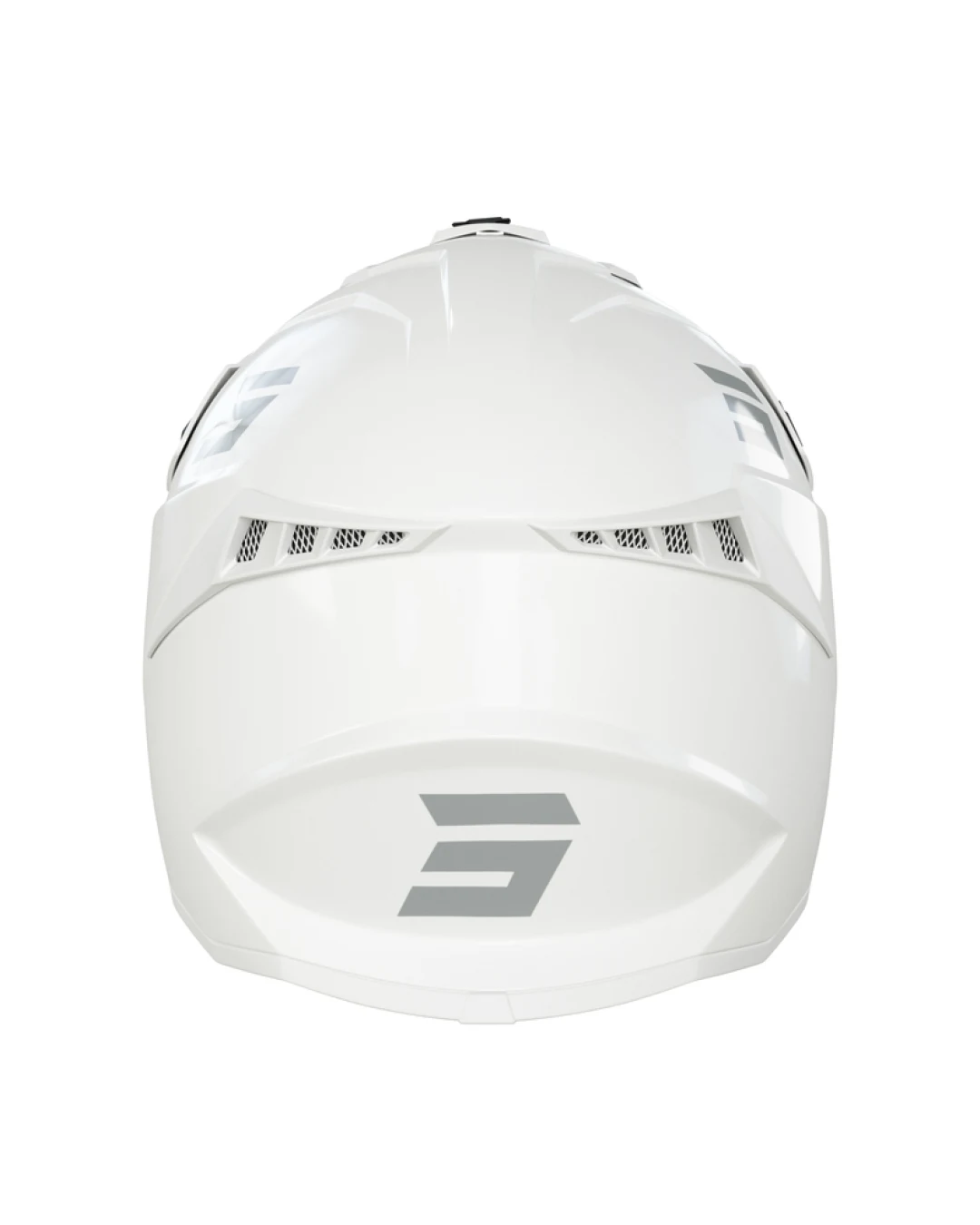 Мотокрос каска SHOT Lite Solid White Glossy 2.0