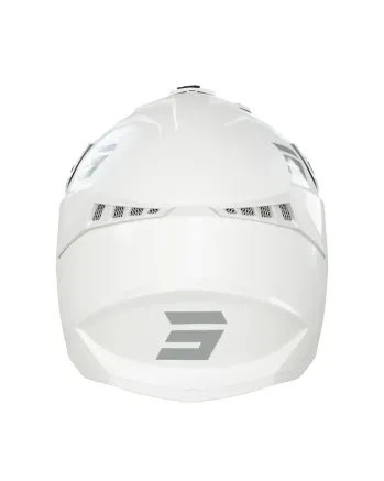 Мотокрос каска SHOT Lite Solid White Glossy 2.0