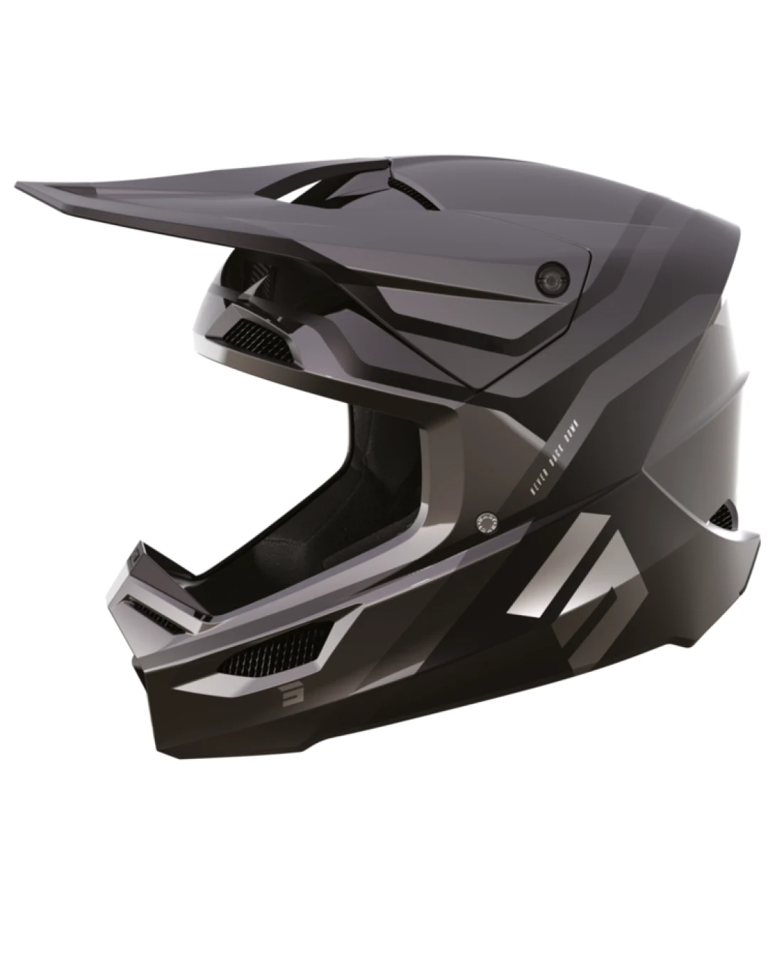 Мотокрос каска Shot Race Sky Grey Chrome