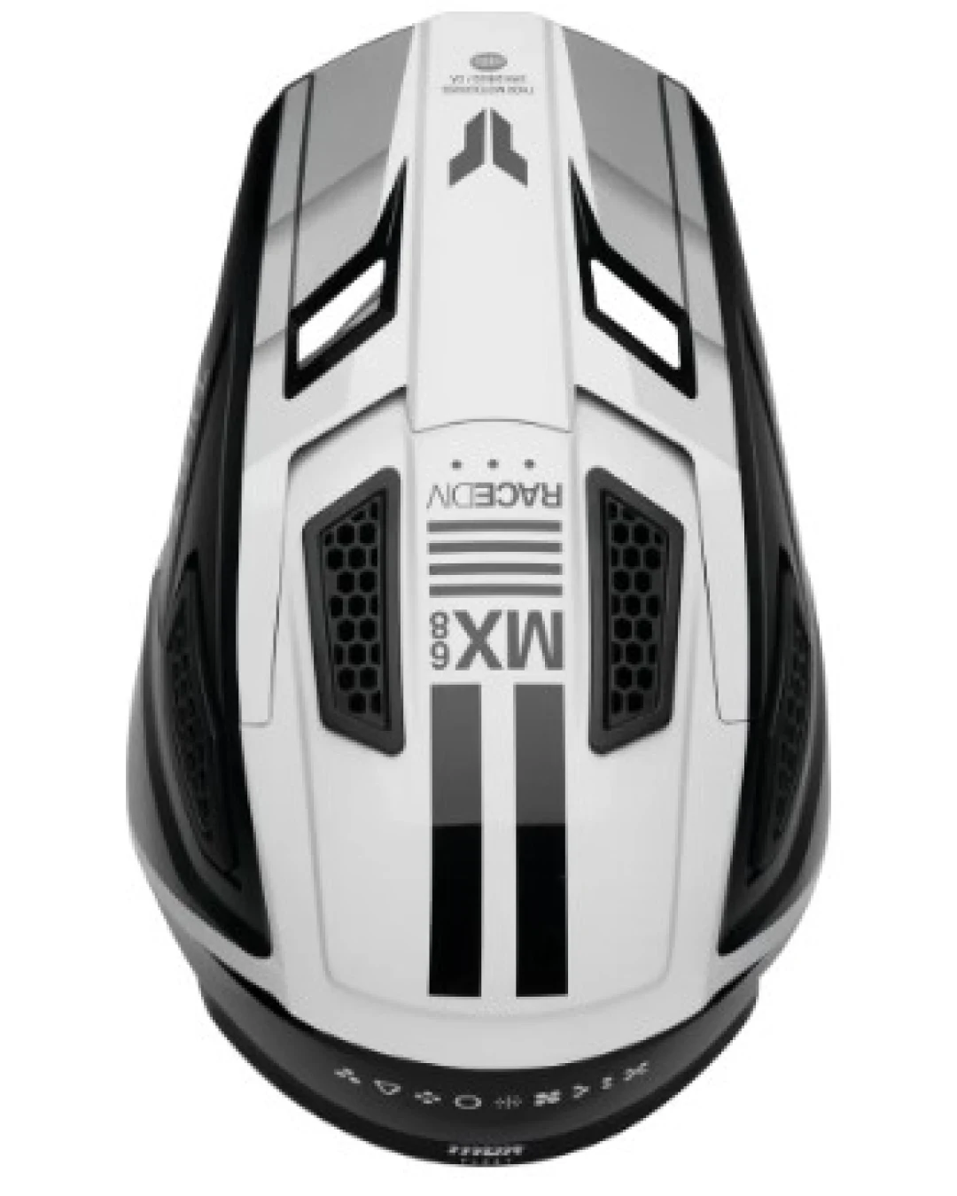 Мотокрос каска THOR FLEET DEFY BK/WH