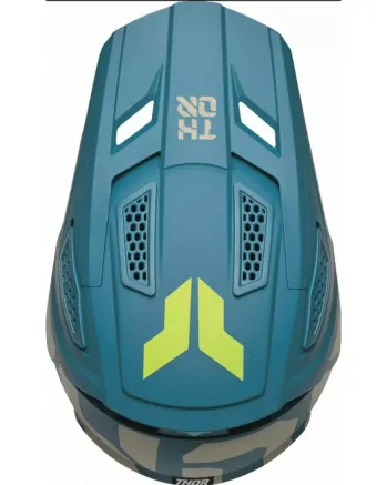 Мотокрос каска THOR FLEET FORGE BLUE