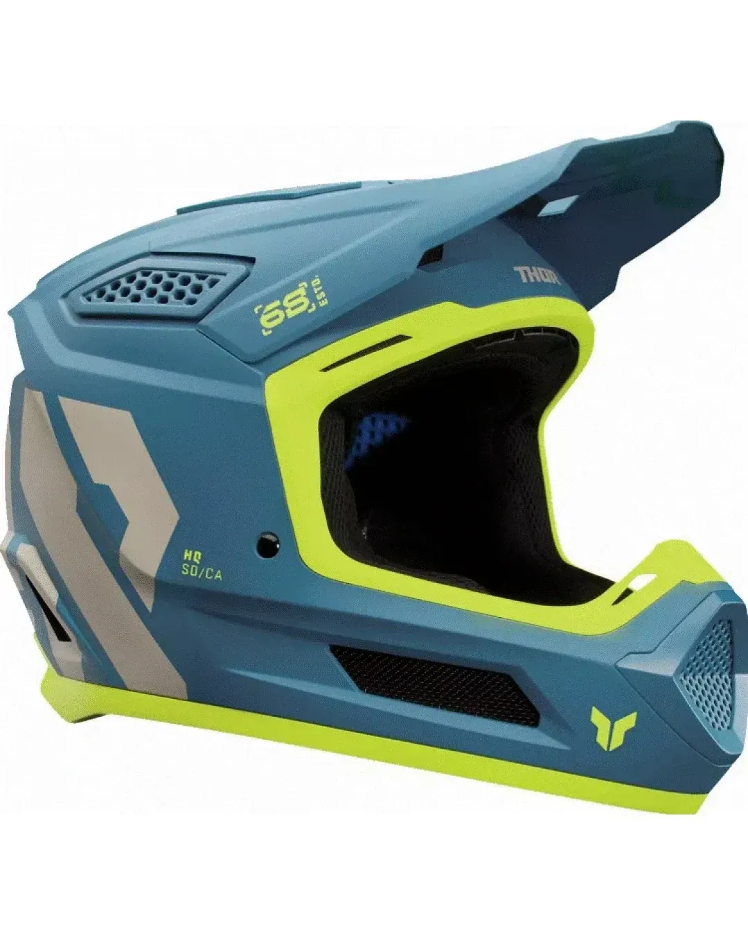 Мотокрос каска THOR FLEET FORGE BLUE