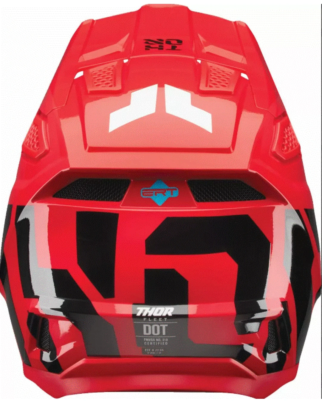 Мотокрос каска THOR FLEET FORGE RED