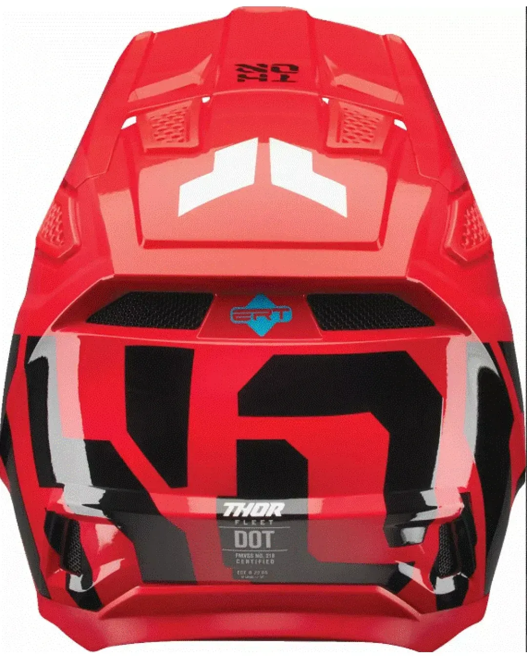 Мотокрос каска THOR FLEET FORGE RED