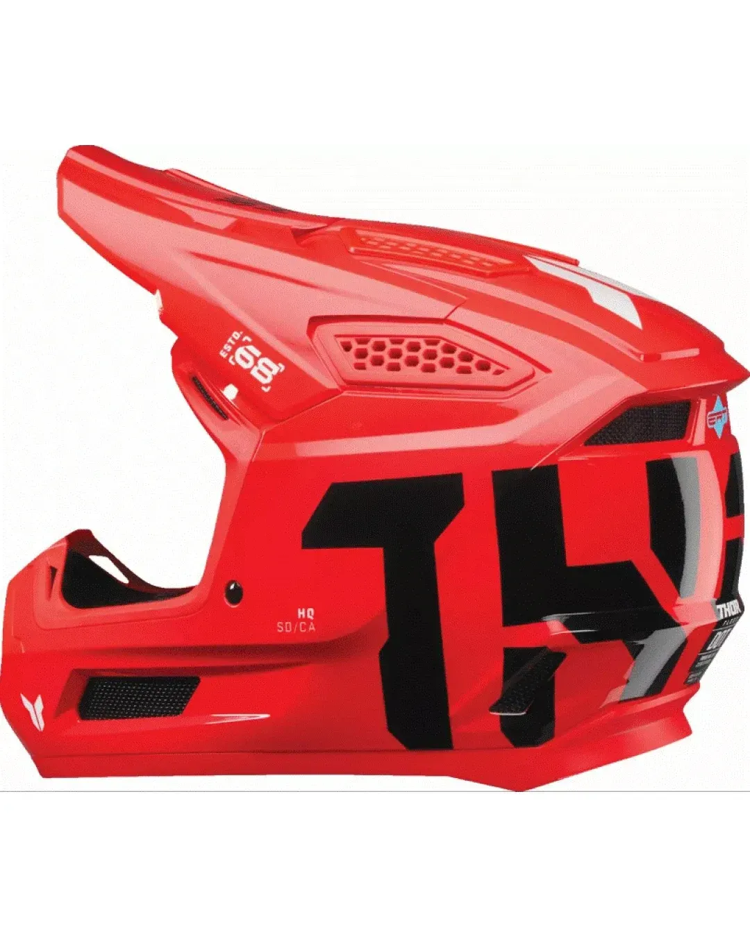 Мотокрос каска THOR FLEET FORGE RED