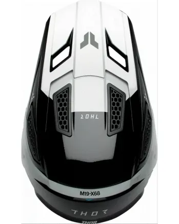 Мотокрос каска THOR FLEET STORM BLACK/WHITE