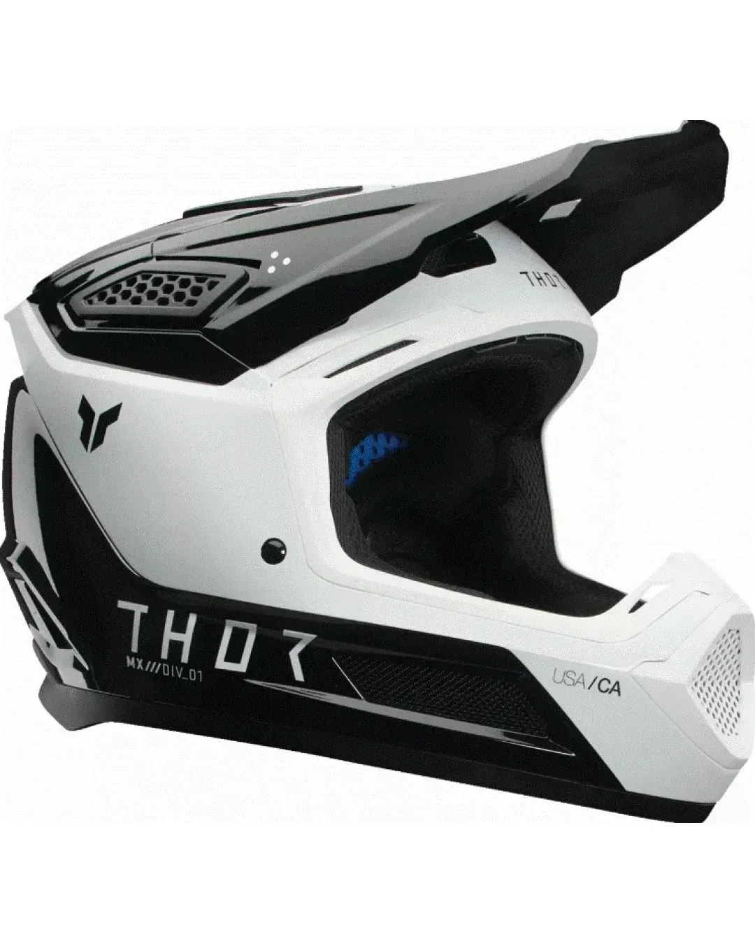 Мотокрос каска THOR FLEET STORM BLACK/WHITE