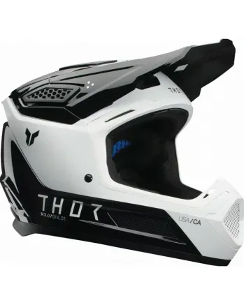 Мотокрос каска THOR FLEET STORM BLACK/WHITE