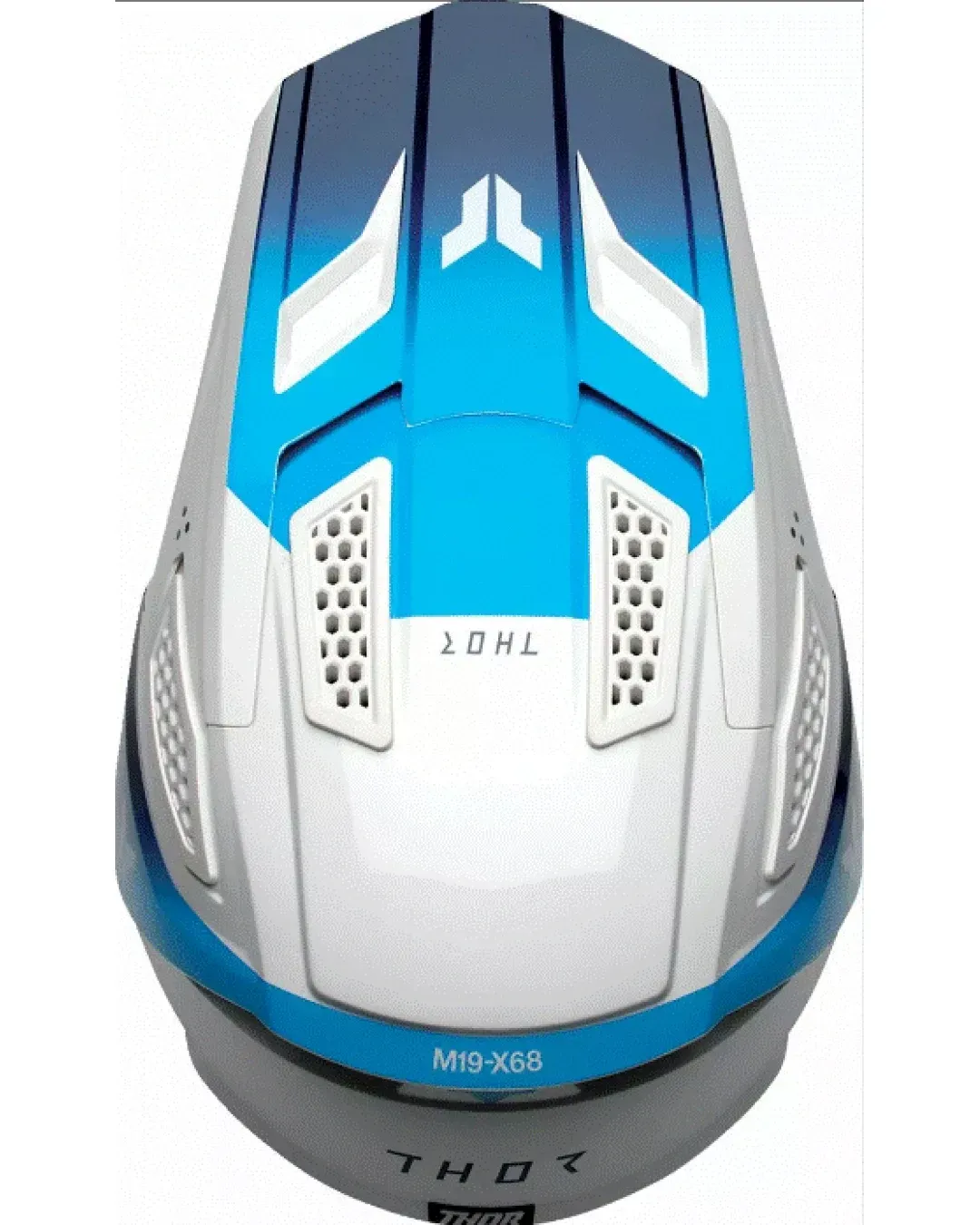Мотокрос каска THOR FLEET STORM WHITE/NAVY