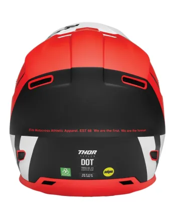 Мотокрос каска THOR REFLEX CUBE RED/BLACK