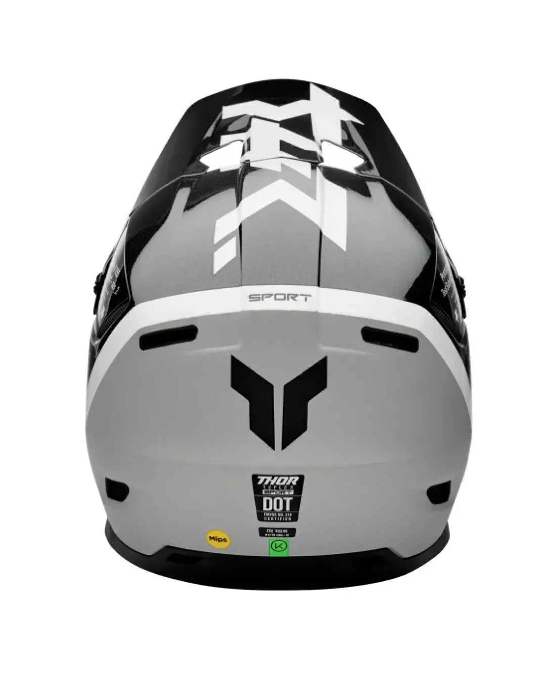 Мотокрос каска THOR REFLEX SPORT RIOT BLACK/WHITE MIPS