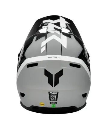 Мотокрос каска THOR REFLEX SPORT RIOT BLACK/WHITE MIPS