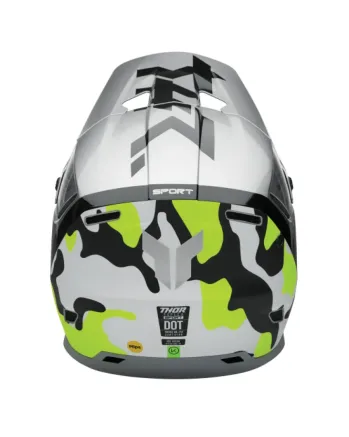 Мотокрос каска THOR REFLEX SPORT RIOT GRAY/ACID MIPS