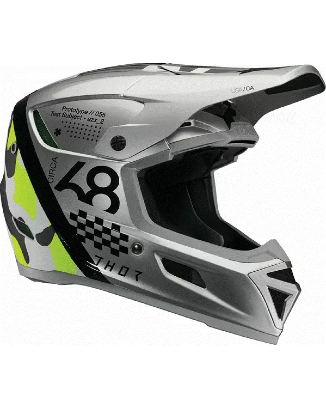 Мотокрос каска THOR REFLEX SPORT RIOT GRAY/ACID MIPS