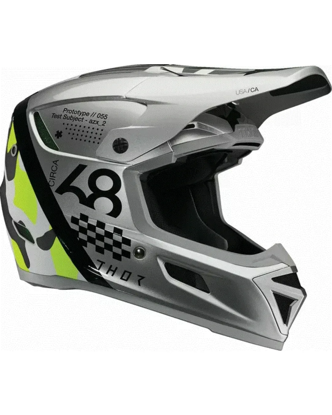 Мотокрос каска THOR REFLEX SPORT RIOT GRAY/ACID MIPS