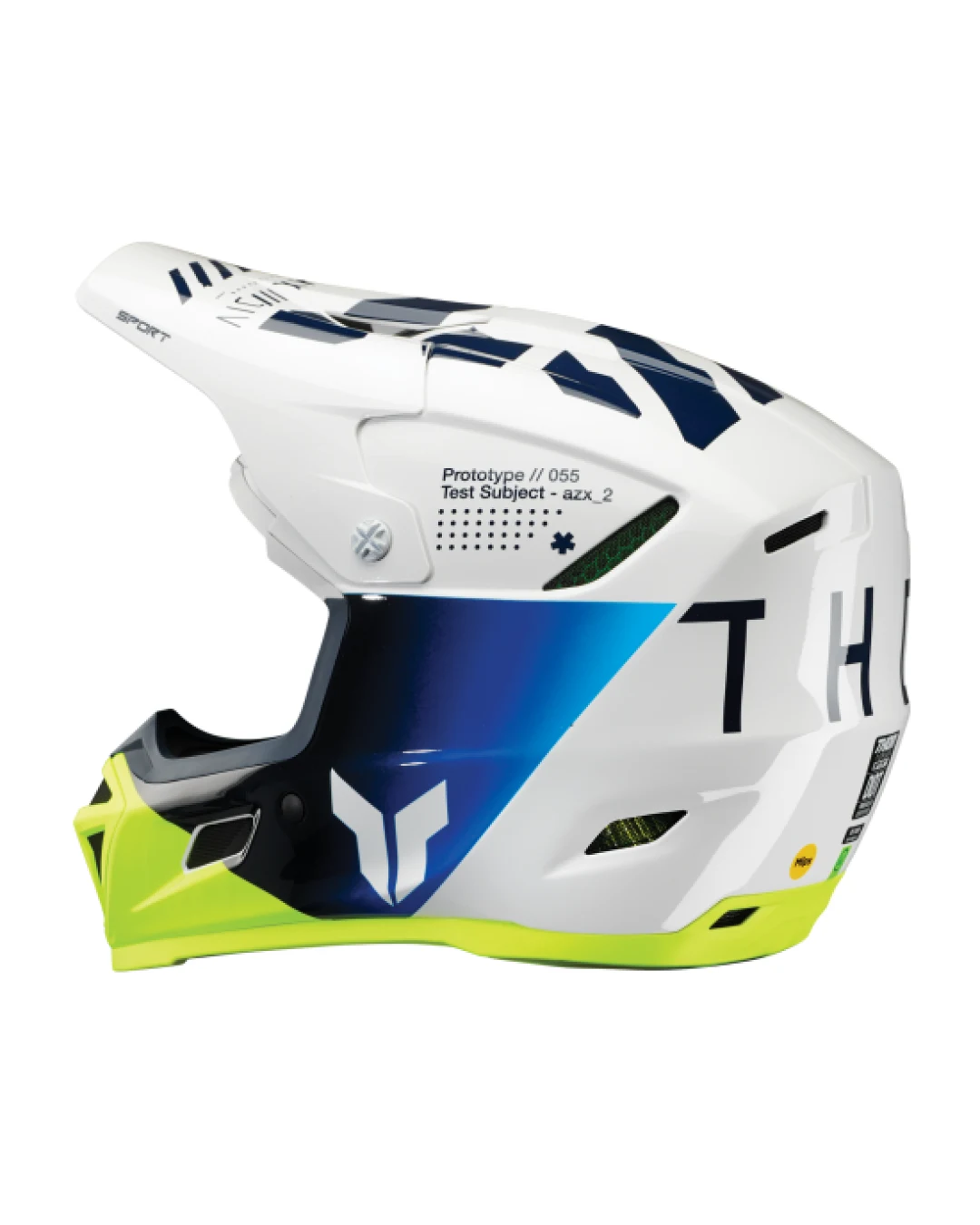 Мотокрос каска THOR REFLEX SPORT STRIKE NAVY/ACID MIPS