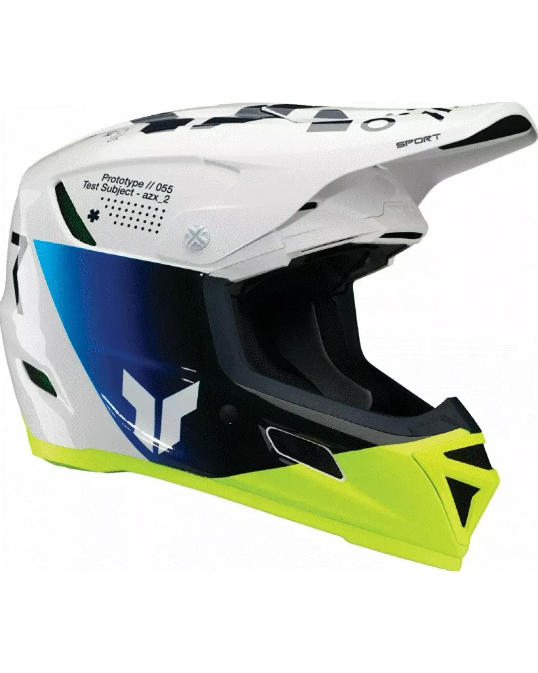 Мотокрос каска THOR REFLEX SPORT STRIKE NAVY/ACID MIPS